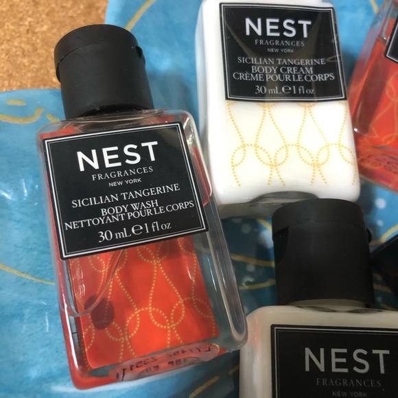 5/$25 Bundle of 4 Nest Beauty Samples 30ml Soap Shampoo Conditioner Body Cream - Picture 3 of 4